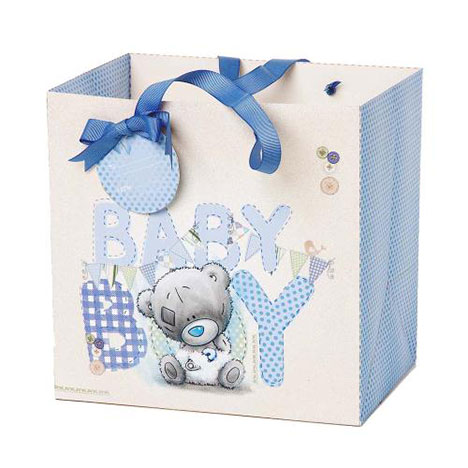 Medium Baby Boy Me to You Bear Gift Bag £2.50